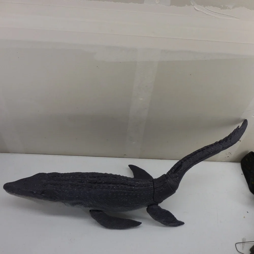 Jurassic World Mosasaurus Action Figure Mattel 2020 HNJ56 Grey Dinosaur Toy 28